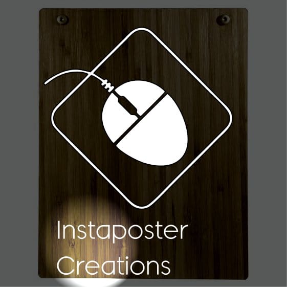 A photo of designs from instaposters